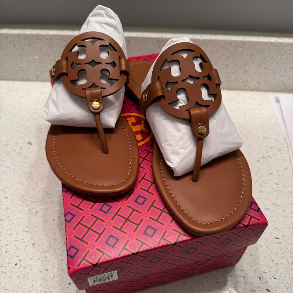 NEW Tory Burch miller sandals. Sz 10